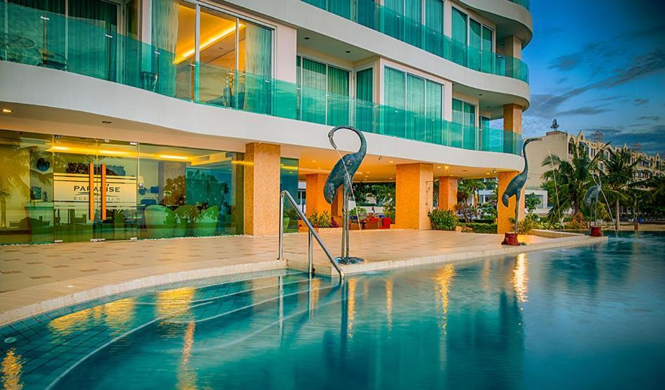 Paradise Ocean View Beach Front Condominium In Pattaya Bang Lamung Exterior foto