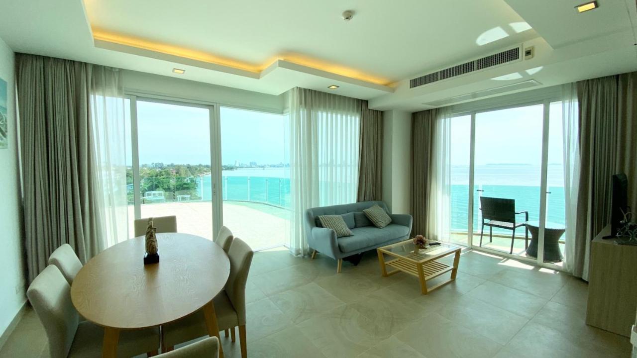 Paradise Ocean View Beach Front Condominium In Pattaya Bang Lamung Exterior foto