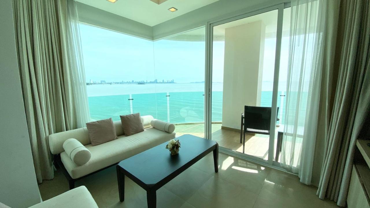 Paradise Ocean View Beach Front Condominium In Pattaya Bang Lamung Exterior foto