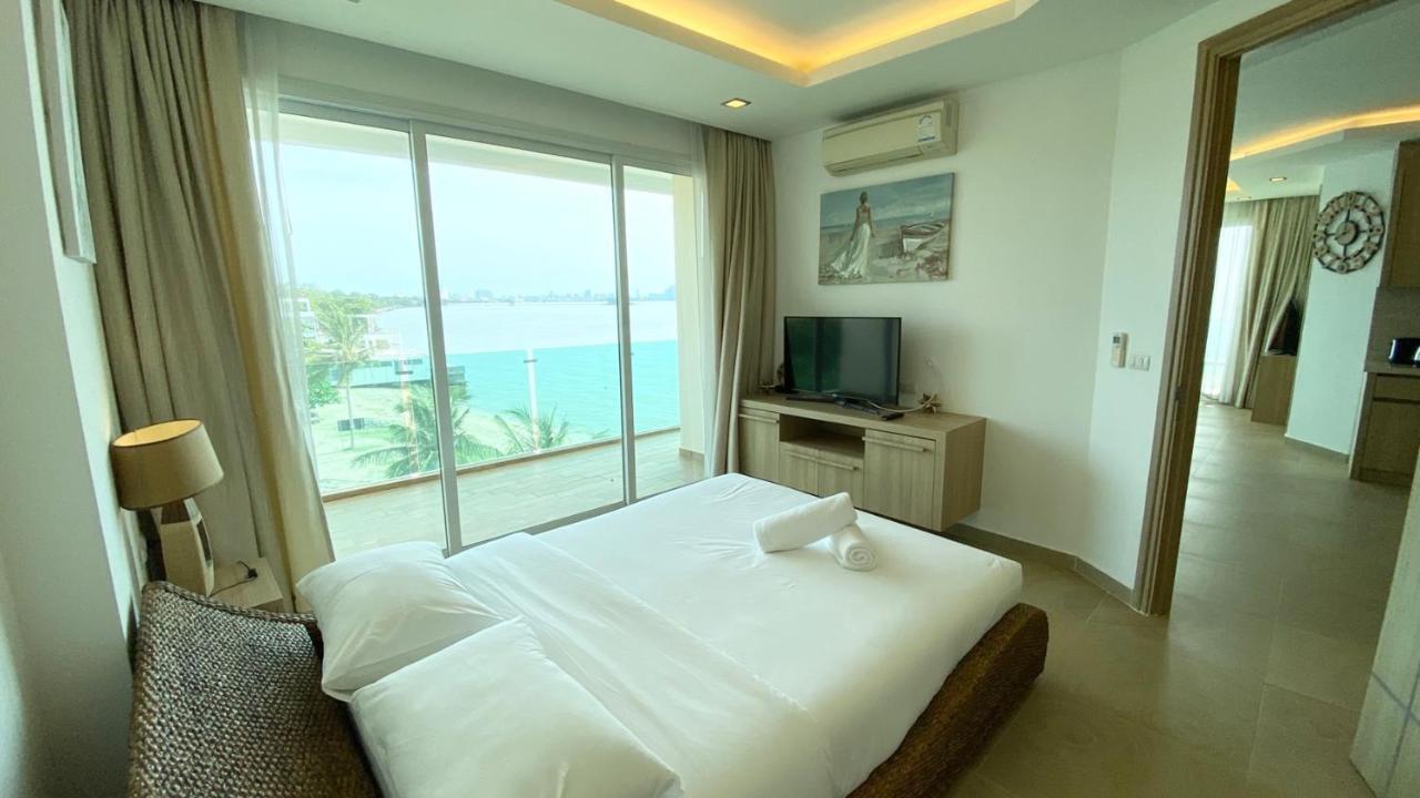 Paradise Ocean View Beach Front Condominium In Pattaya Bang Lamung Exterior foto